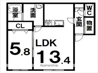 DRIVE【1階】の間取り